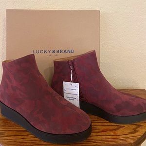 NEW Lucky Brand ankle boots